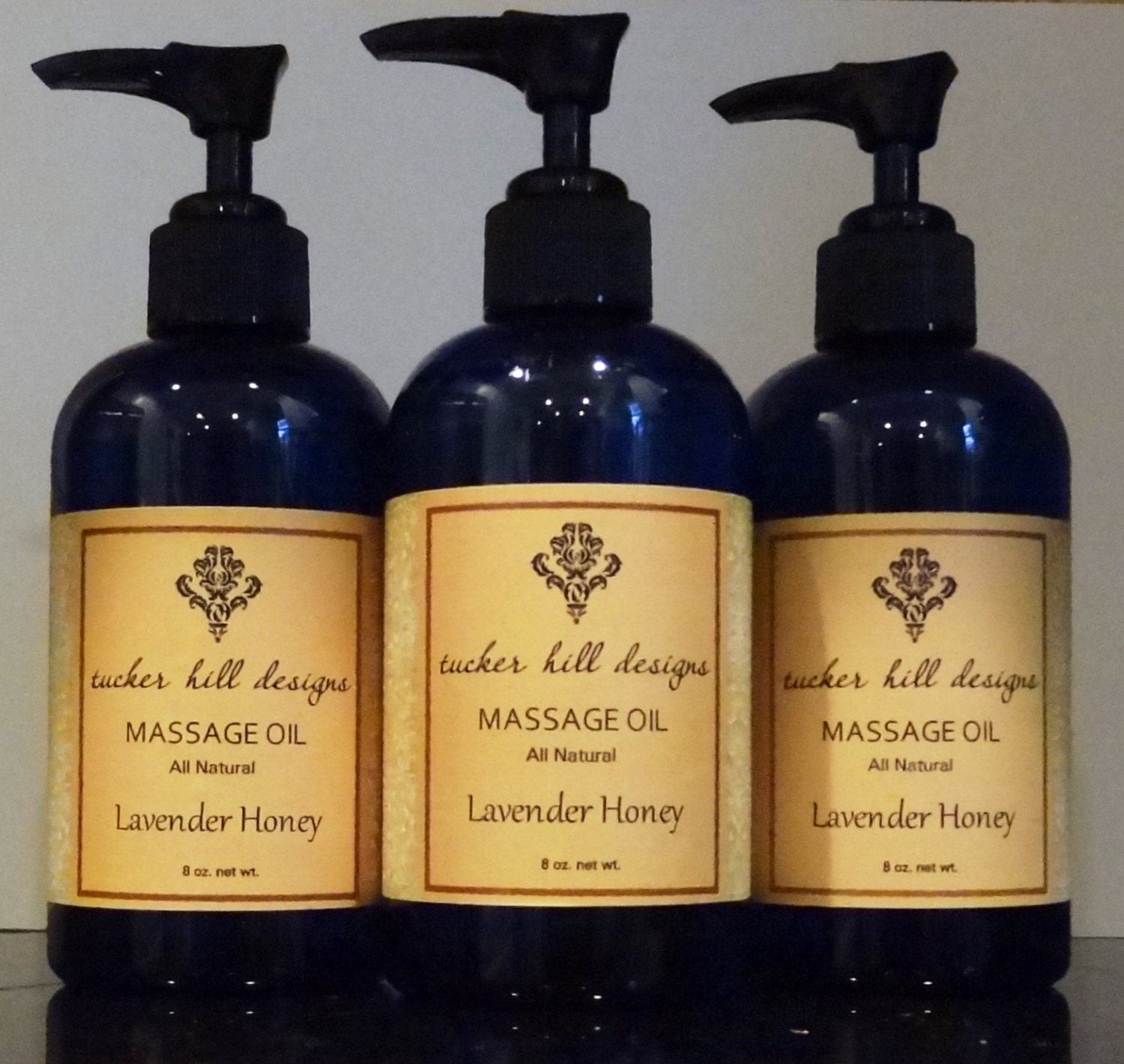 Lavender Honey All Natural Massage Oil