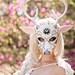 Made to Order: Greek Goddess of the Moon, Artemis Deer Leather Mask