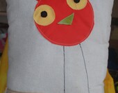 B-You Appliqued Novelty Throw Pillow