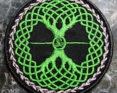 Celtic Knot Tree Sew On Applique / Patch