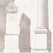 Doric Arcade with Pedestal Shadows Architecture Drawing, Vignola, Five Orders Art Print