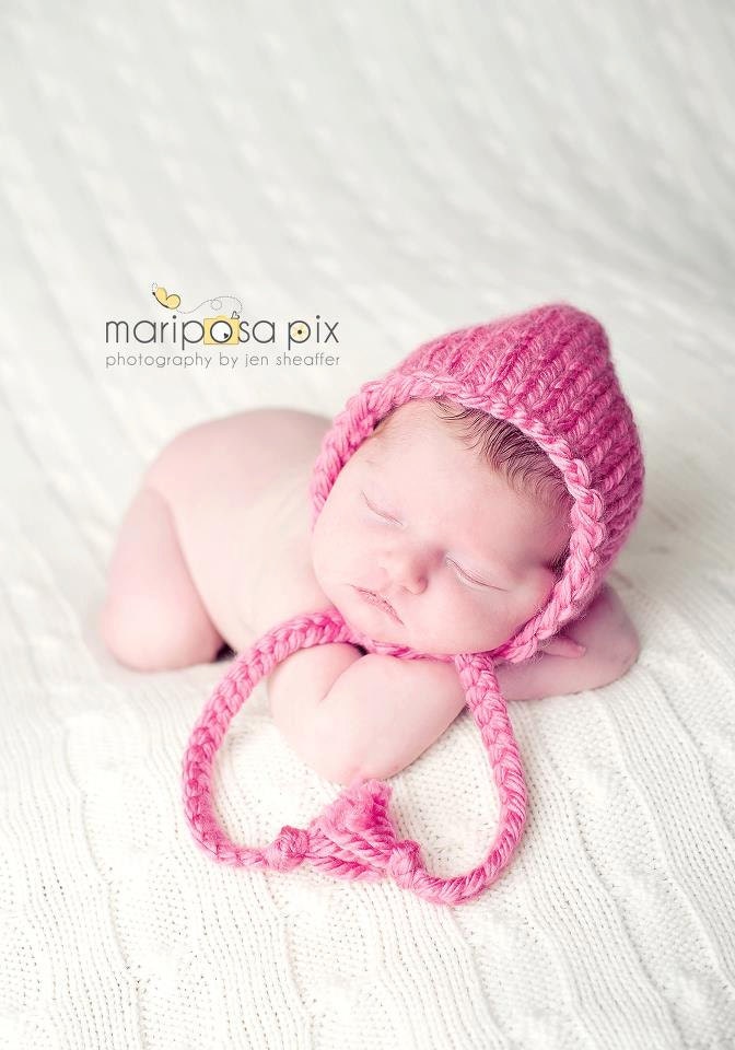 Simple Newborn Bonnet
