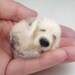 Ulsso - Needle felt , Needle felting dog, Needle felted dog , Handmade dog ,  Puppy dog , Great gift , Holiday gift , Dog miniature