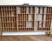 Vintage Printer Drawer Tray Display Organizer Collection Hamilton