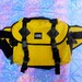 VISION STREET WEAR Yellow Fannypack Skateboard Hip Bag