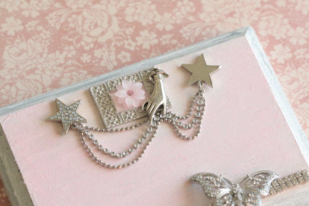 OOAK Silvered P.S.Chalkboard