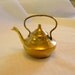 Sarna brass miniature teapot vintage 1950 to 60s