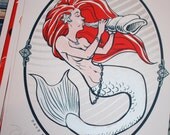 Siren's Song - 8x10 Art Print Pin-Up
