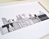 Liverpool Skyline Print