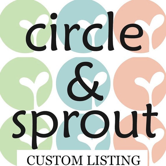 Custom listing for Teresa