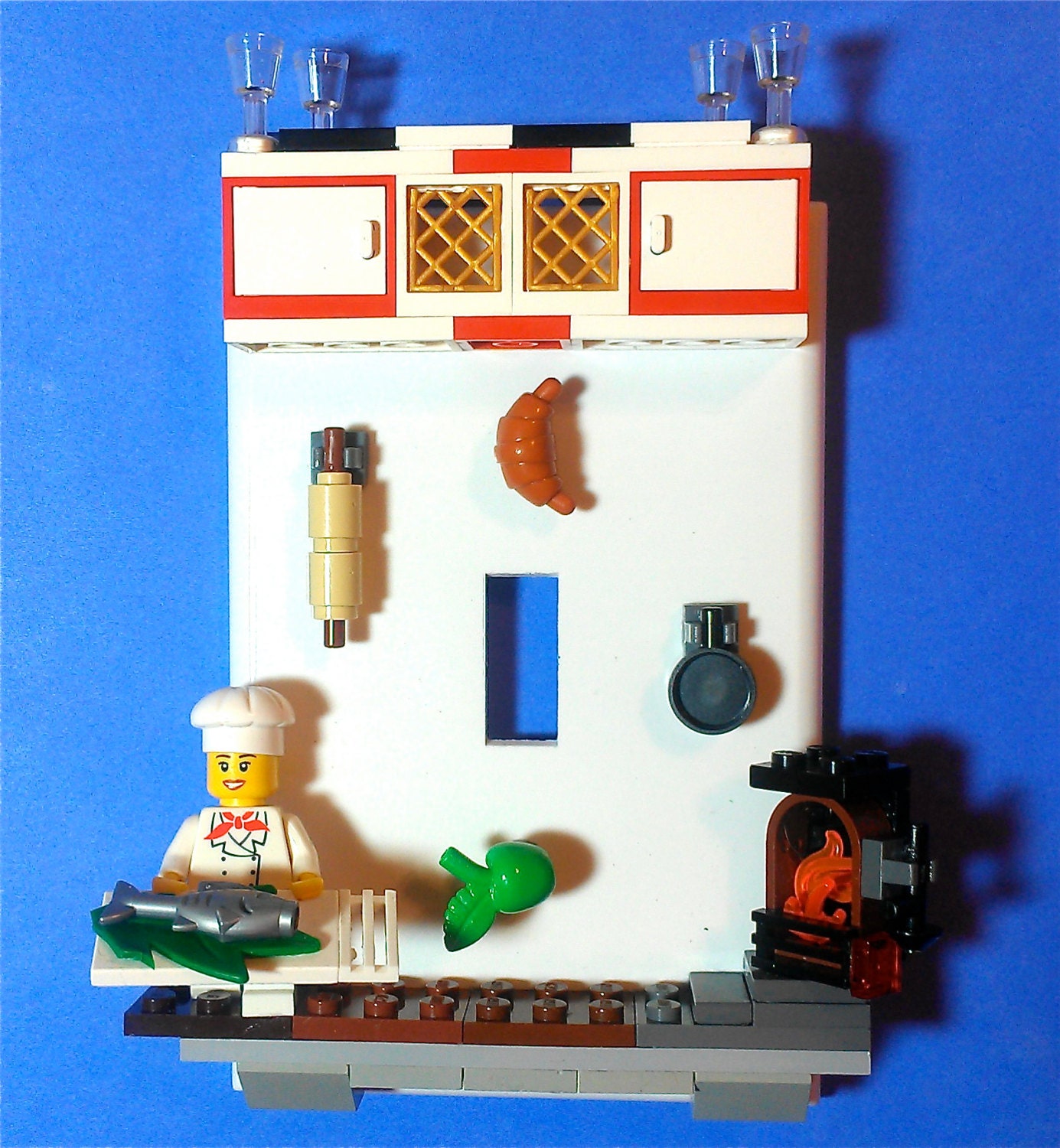 Lego Switch plate 4 by BrickShtick Lego design, Lego