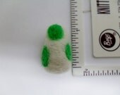 Small needle felted Yoshi egg