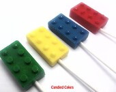 Buy 10 Get 10 Free -OPAQUE BRICK Lollipops - Hard Candy -