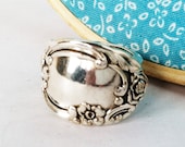 Spoon Ring, size 5, Ballad 1953, Eco Friendly Upcycled Ring