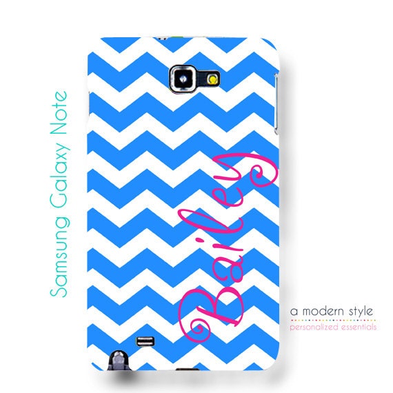 Monogrammed Samsung Galaxy Note Case - Personalized Samsung Galaxy Note Case