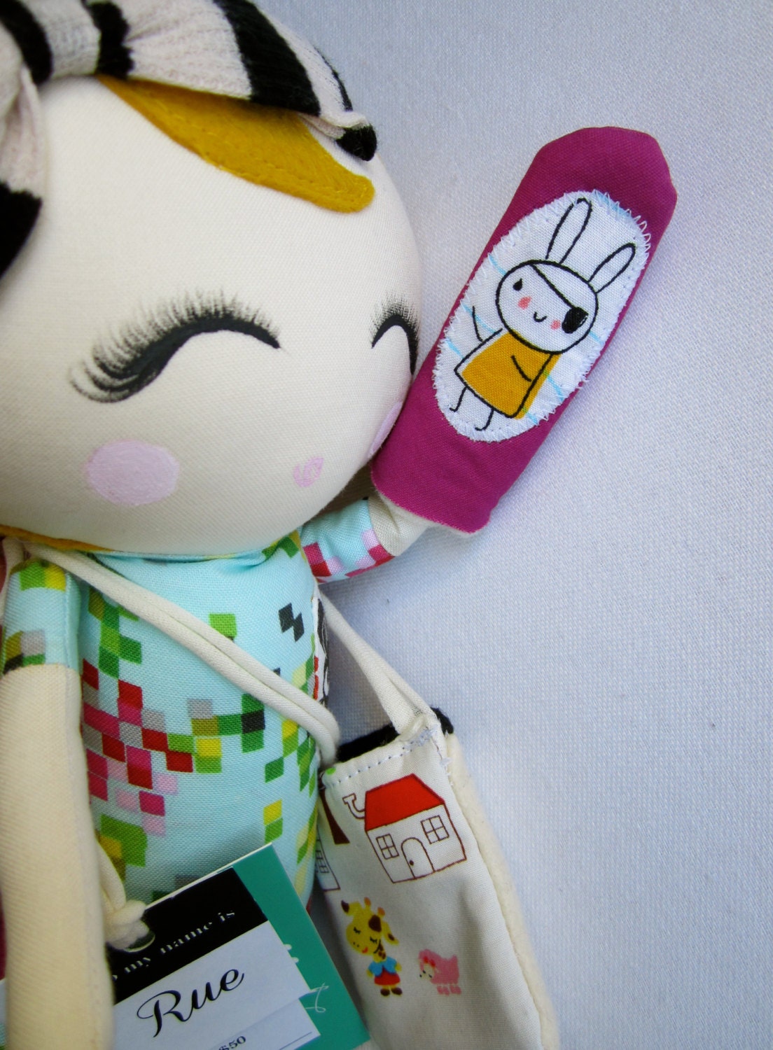 READY TO SHIP-Rue Limited edition Cloth Doll
