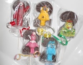 12 yo gabba gabba 2nd Second Birthday Gourmet Chocolate Lollipops Gifts Party Favor Kids