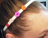Cute button headband
