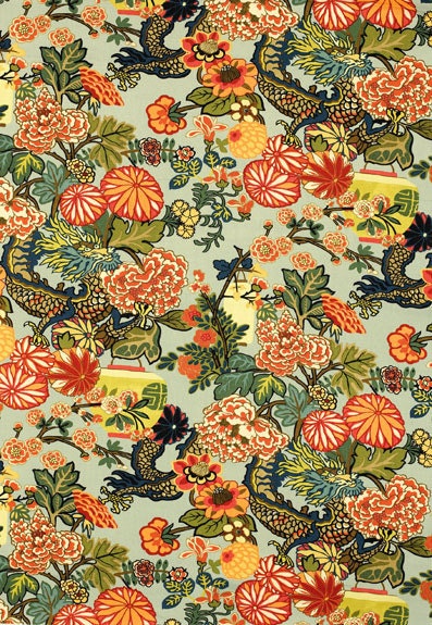 Schumacher - Chiang Mai Dragon - Fabric Yardage - 173270, 173271, 173272, 173273, 173274