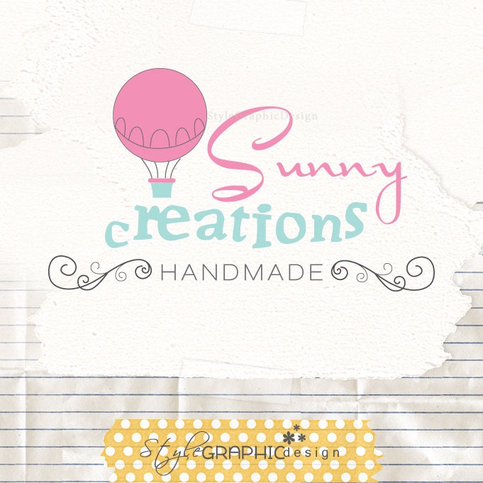 Lovely premade logo ooak business branding