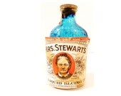 Vintage Mrs Stewarts Bluing bottle 4oz
