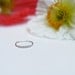 dainty silver ring with bead decorations simple bead jewel sterling silver ring handmade