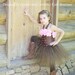 Chocolate and Roses sewn tulle  tutu dress, spandex top with rhinestones for weddings, flower girls, photoprop