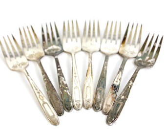 Crown Silverplate Radiance Serving Spoons Set by OldVintageGoodies