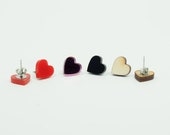 Heart Earring - Laser Cut - Handmade