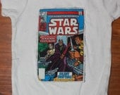 Onsie with Fringed Star Wars Embellishment