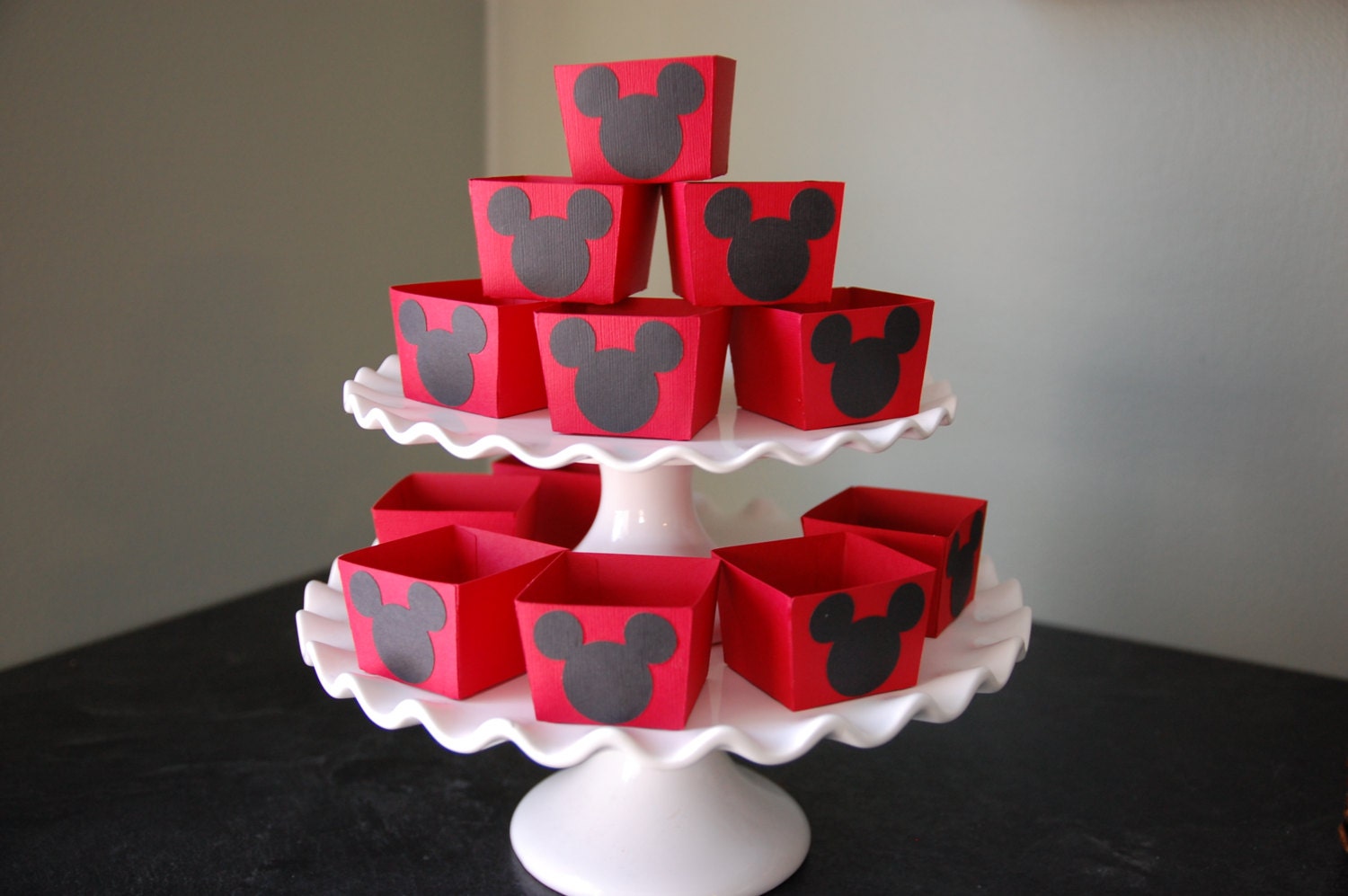 Mickey Mouse Candy Cups, Mickey Mouse Favors, Mickey Mouse Birthday, Mickey Mouse Decorations, 12 Pcs Il_170x135