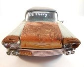 1958 Chevrolet nomad 1/24 scale model car in green and black