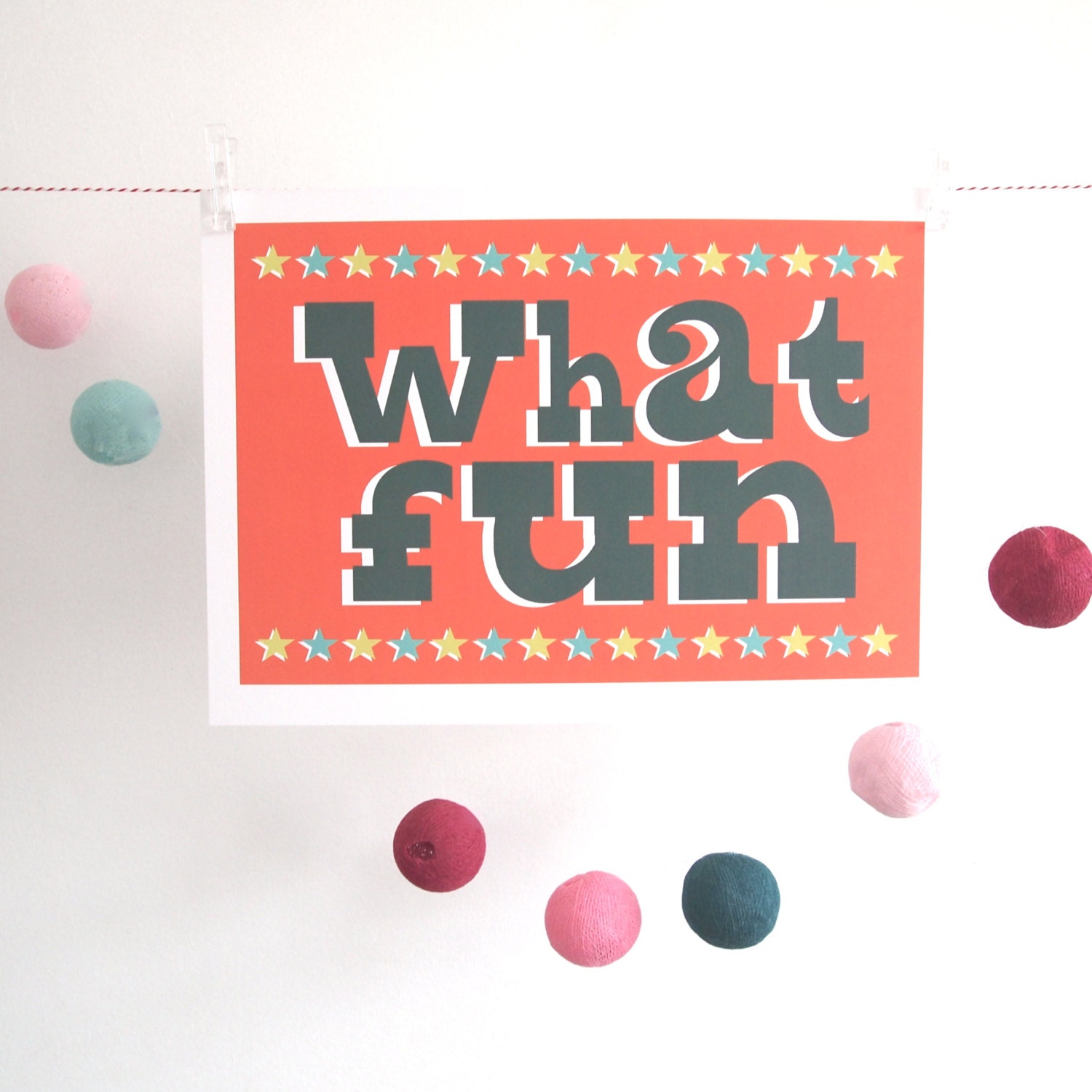 What Fun A3 print