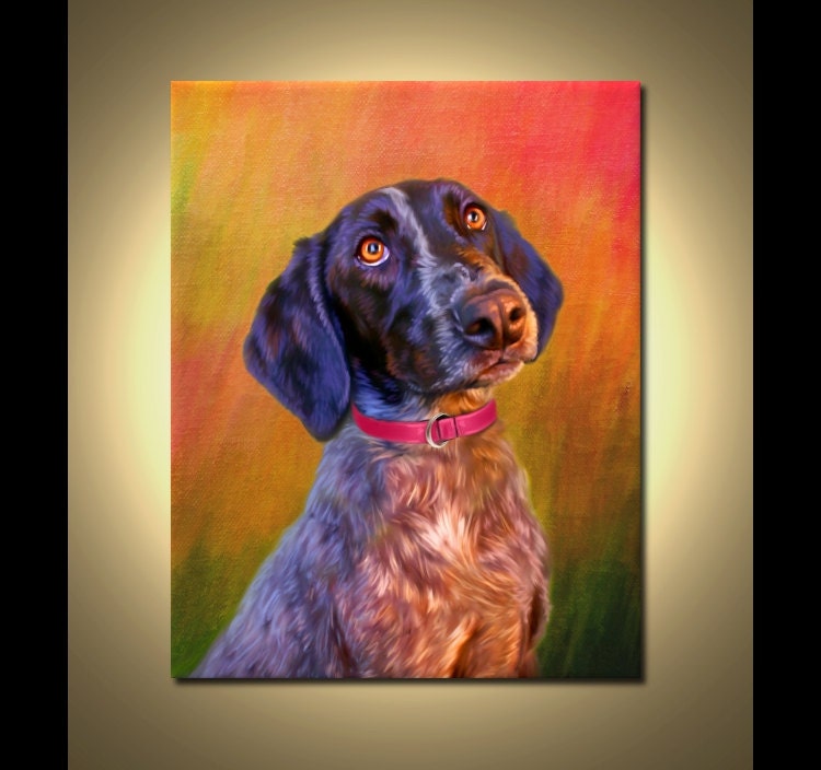 Dog Portrait - your pet, my crazy RISK FREE portrait offer