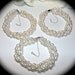 Freshwater Pearl Bracelet - Twisted - multi-strand - Set of 3 - Bridal Jewelry - Heirloom Quality - Bridesmaids - gift -