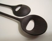 Danish Modern Rosewood Salad Tongs