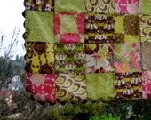 Spring Vintage Lullaby Baby Quilt