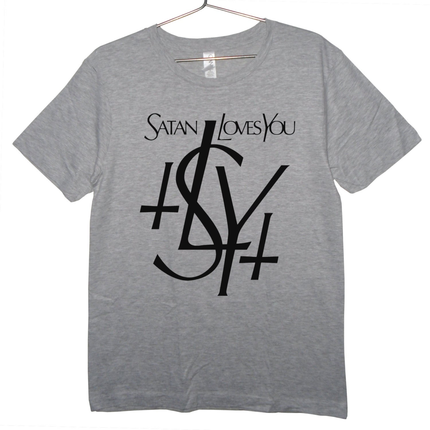 Satan Loves You ysl T-Shirt - Satan Loves You UNISEX Sizes S, M, L, XL, 2XL