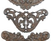 Large Winged Stamping, Rusty Black, Item03532