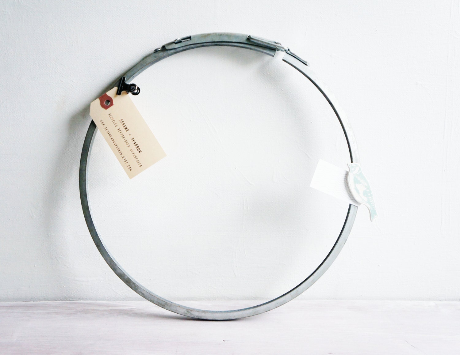 Metal Drum Hoop, Drum Parts, Magnetic Memo Board- Free Shipping
