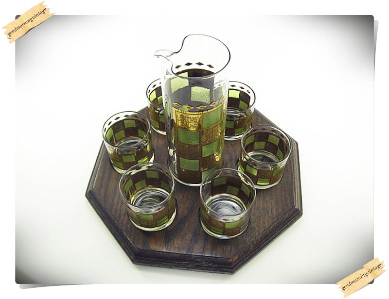 Culver Barware Serving Set
