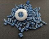 Soft blue - delicate murrini for lampworking SRA, CPteam, FHFteam
