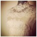 Upcycled Vintage Lace and Satin Wedding Dress