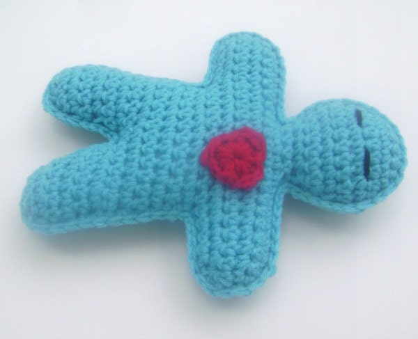 Crochet Toy Dammit Doll Voodoo Doll Amigurumi Toy Decoration Shelf Sitter Large
