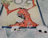 The Zombieteer -  Original Art By Creepymama - Scary, Zombies, Puppets, Skeletons
