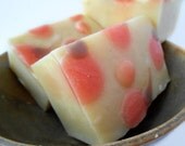 Cherry Almond Soap, Vegan Soap made with Olive Oil