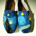 Custom Van Gogh Starry Night Custom TOMS Shoes