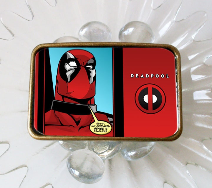 Deadpool Belt Buckle