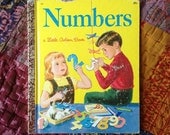 Vintage Children's Book : Numbers, A Little Golden Book