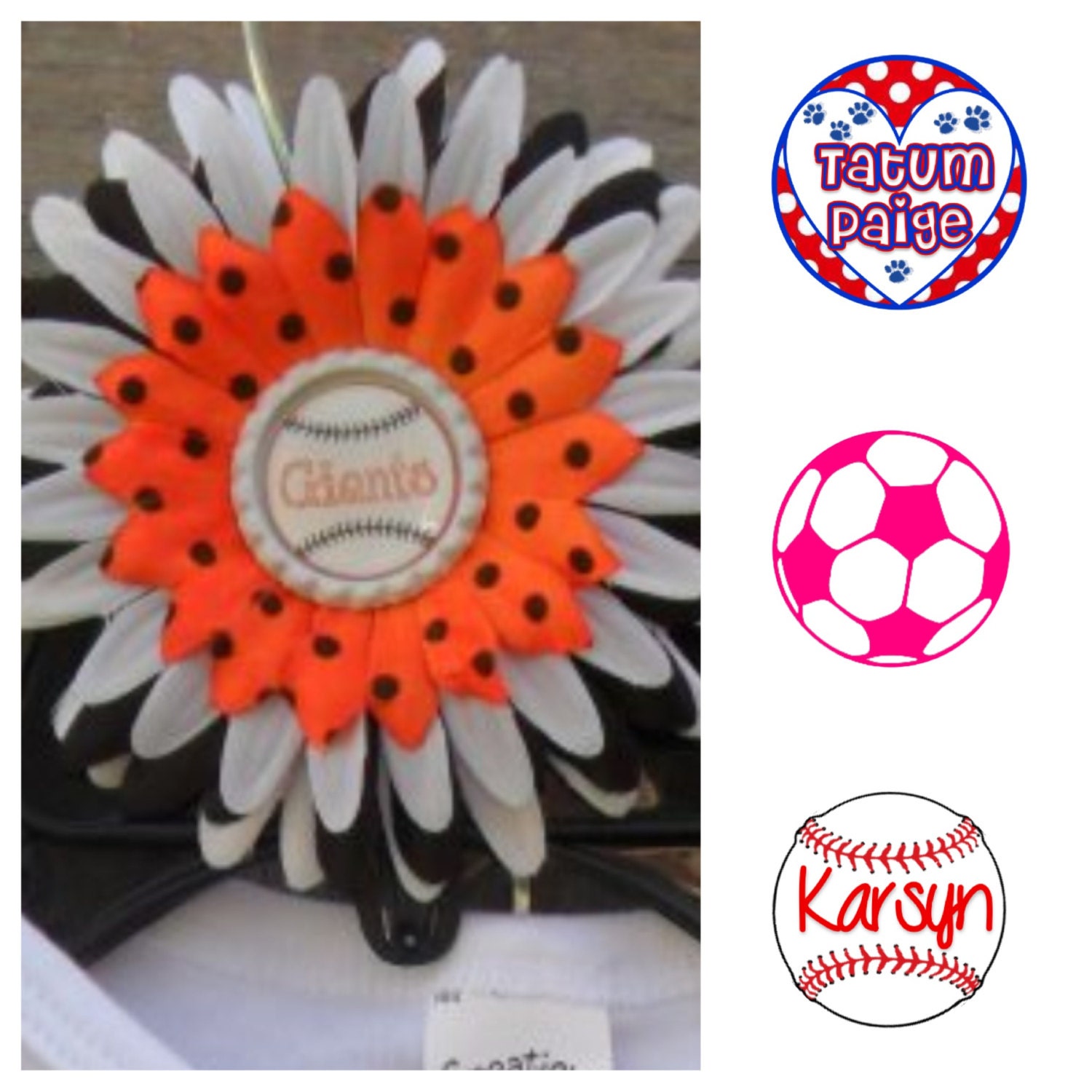 Football baby onesie and tutu With matching hair bow in sizes: newborn, 0-3mo, 3-6mo, 6-12mo, 12-18mo(t-shirt),or 18-24mo